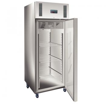 Polar Kühlschrank Edelstahl 650L